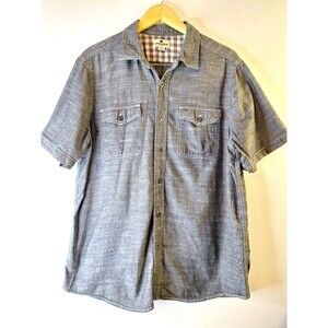 WOOLRICH Button Down Shirt Men's XL Cotton Preppy Coastal Travel Outdoors Resort